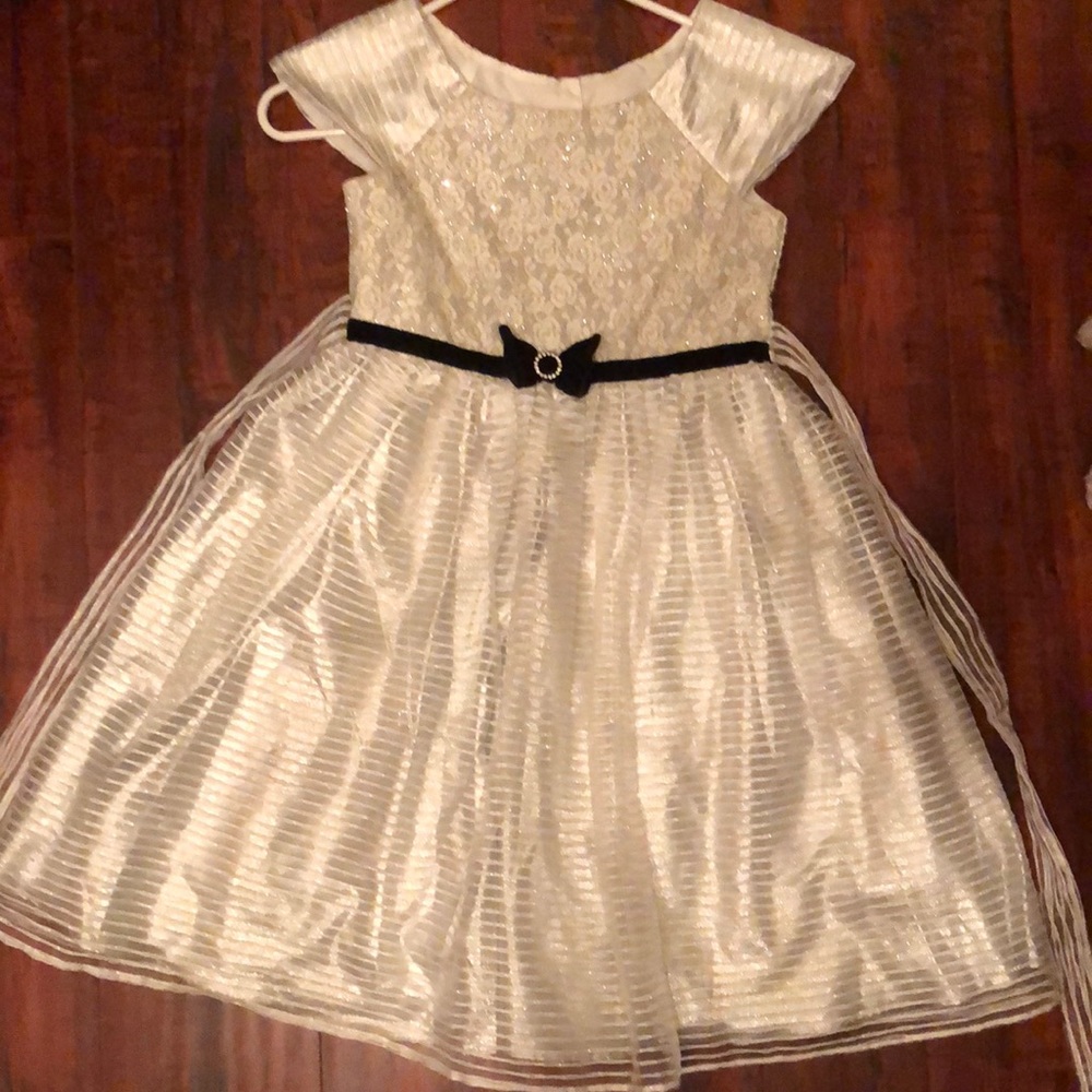 Jona Michelle White Girls Dress